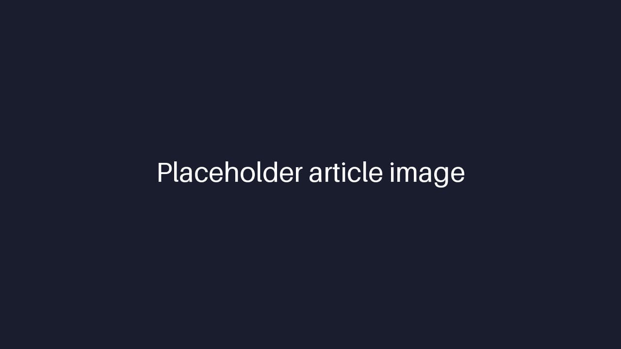 Placeholder article image — replace with real artwork